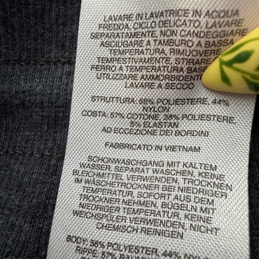Columbia Women XL Black Capri Cargo Hiking Knit Waistband Drawstring Pants
 #354 - Picture 6 of 7
